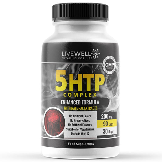 5-HTP 200mg 5htp - Serotonin Sleep Anxiety Stress Depression 5 HTP Tablets