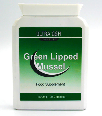 ULTRA - Green Lipped Mussel For Dogs & Humans Joint Health 500MG 90 Capsules