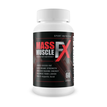 Mass Muscle FX - Muscle Gain & Shred Fat 100% Natural Energy Boosting