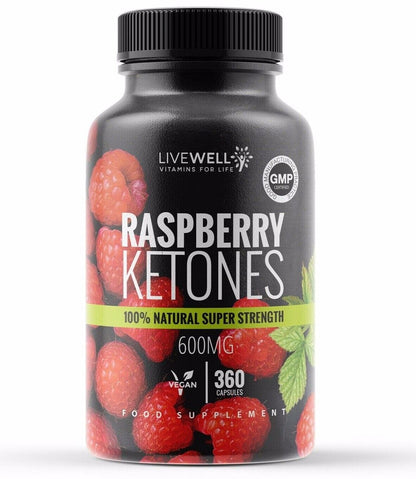 Raspberry Ketones Super Strength - Weight loss Fat Burn Keto Ketosis CAPSULES