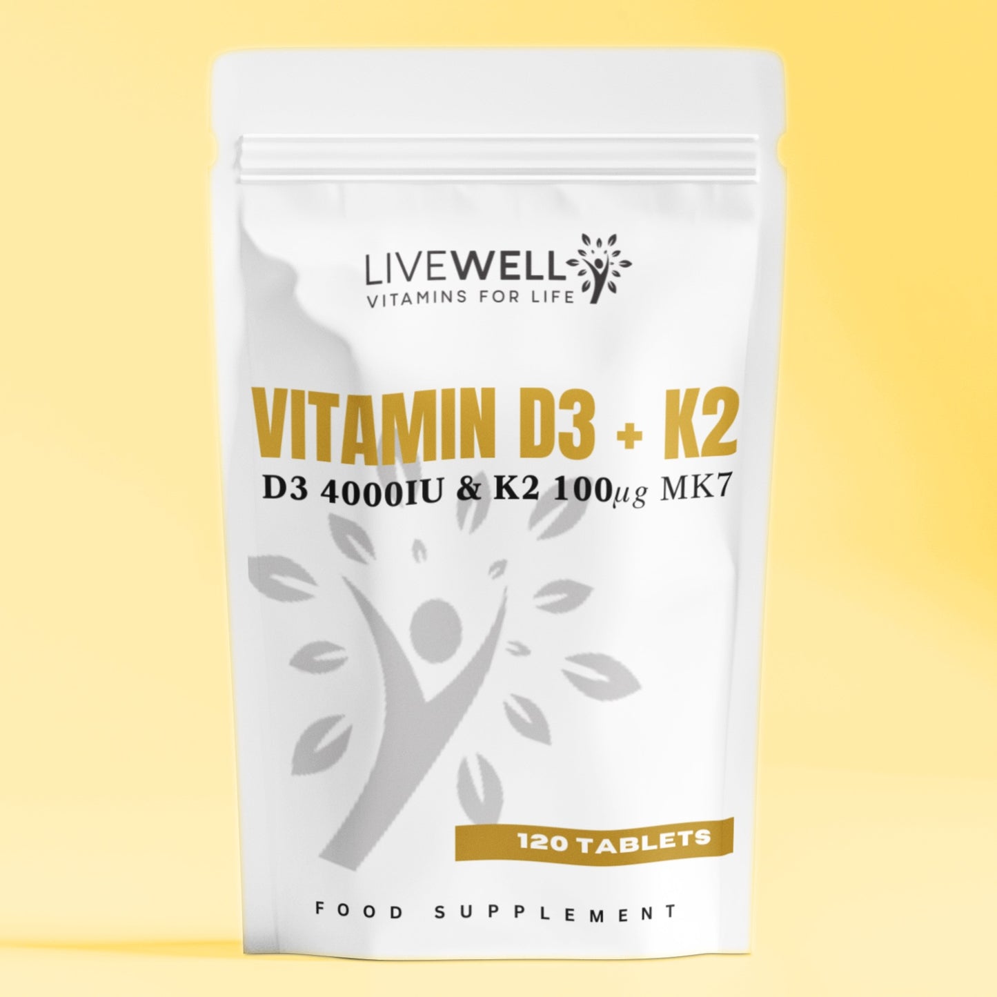 Vitamin D3 4000iu + K2 100µg MK-7