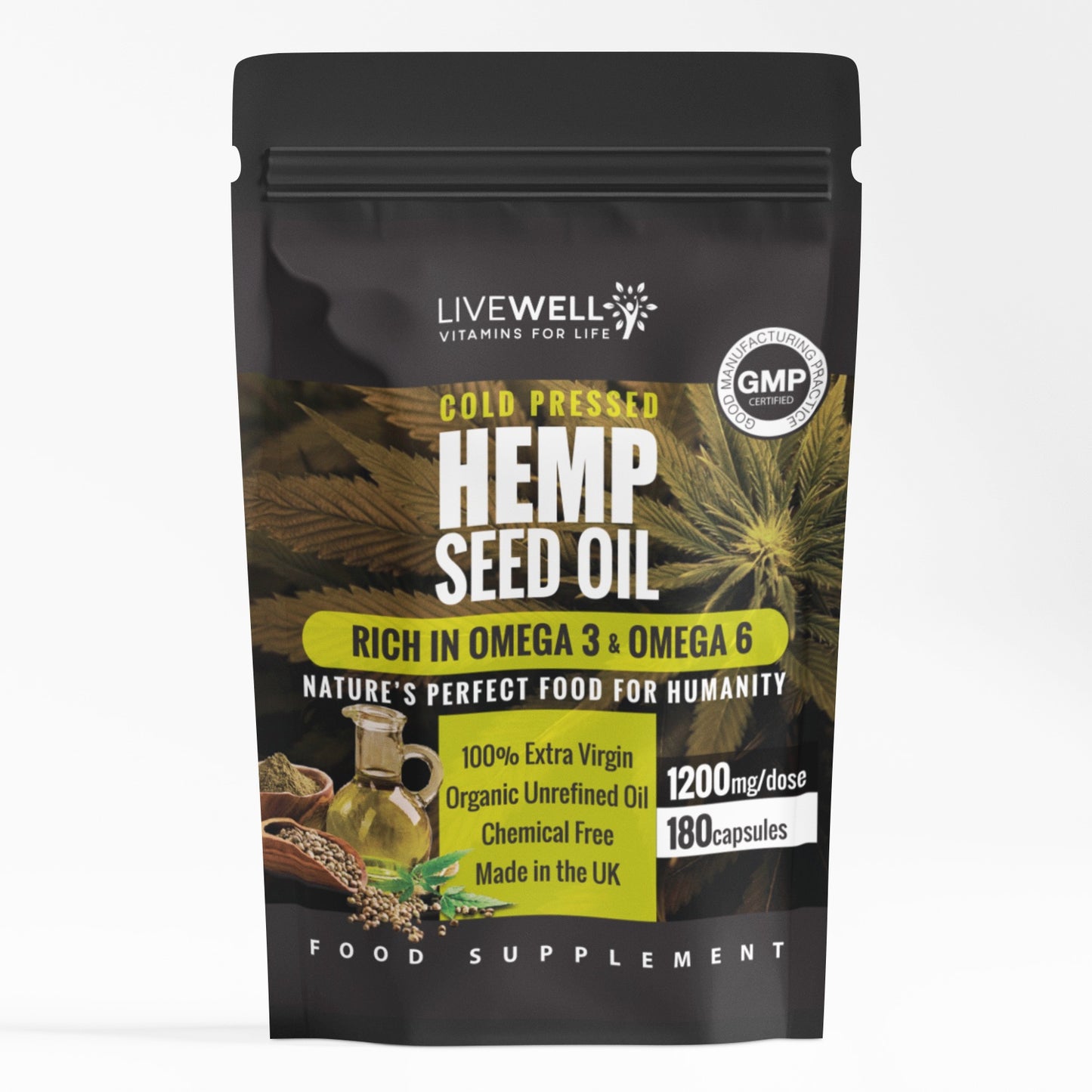 Hemp Seed Oil Capsules